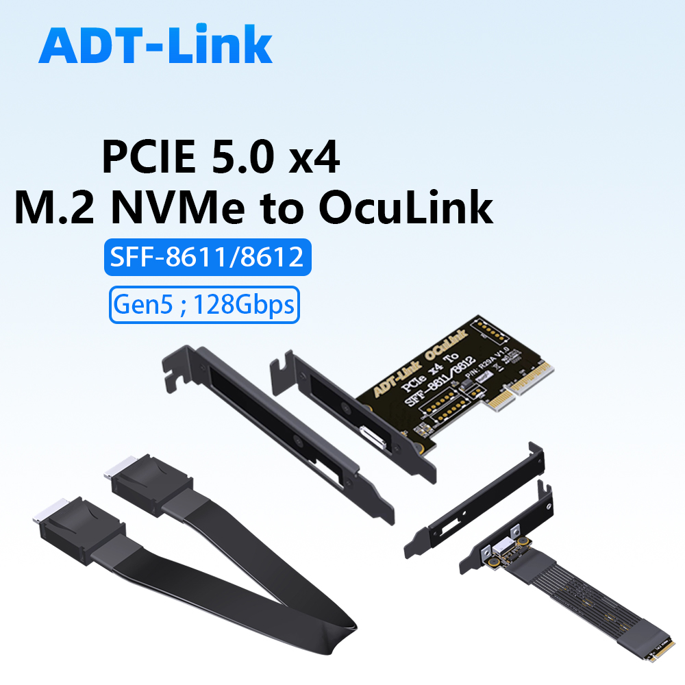 Oculink Egpu Dock Graphics Card - PCIE 5.0 X4 Gen5 M.2 NVMe