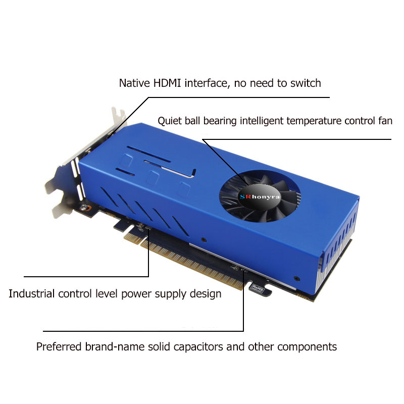 SRhonyra GeForce GTX1660S 1050 - 4 Hdmi Multi Monitor Video Card 4K review and price