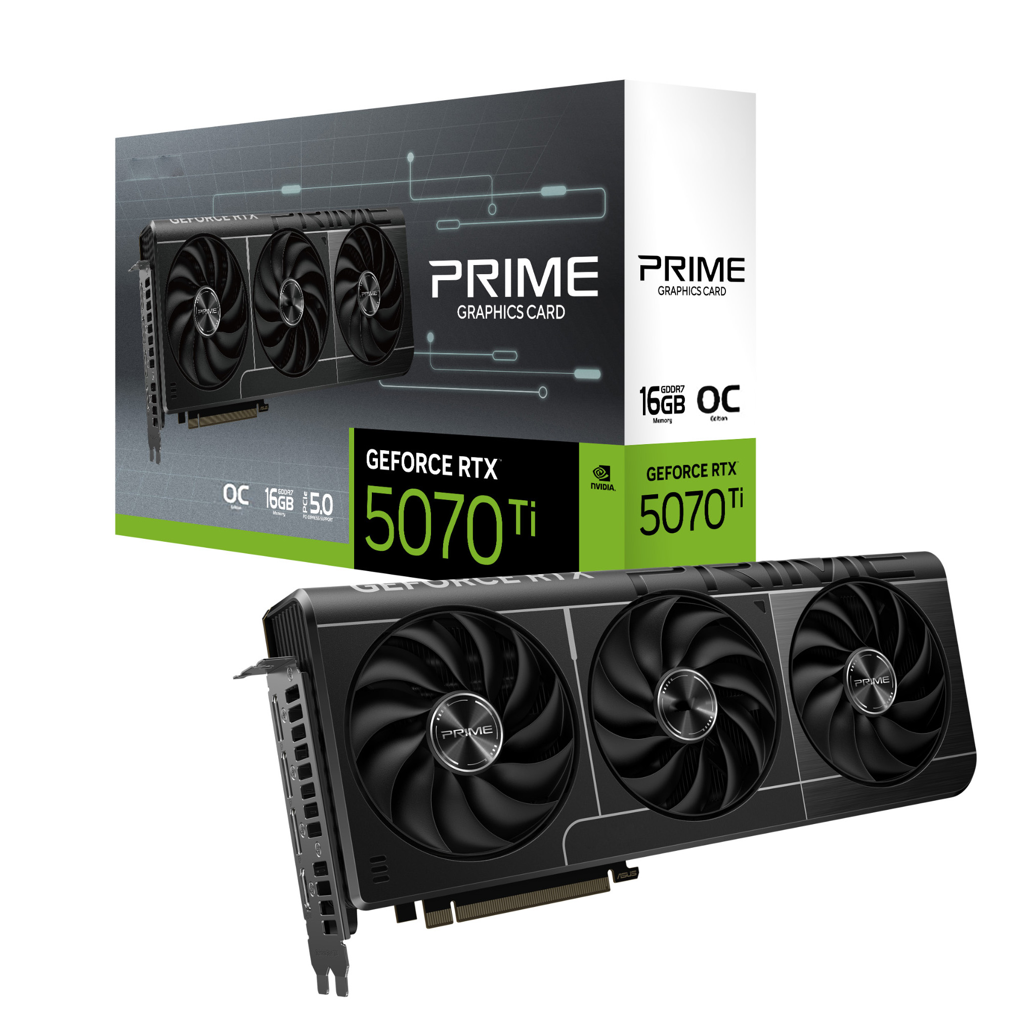 2025 New PRIME GeForce RTX 507 - Triple Fan Gaming Graphics Card 16Gb review and price