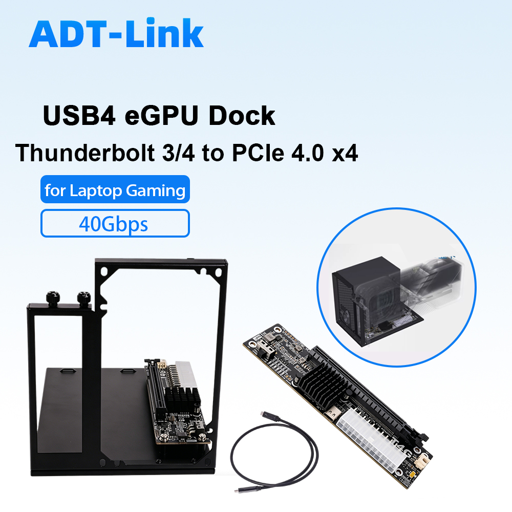 ADT-Link USB4 eGPU Dock Thunde - Thunderbolt 4 External Gpu Enclosure review and price