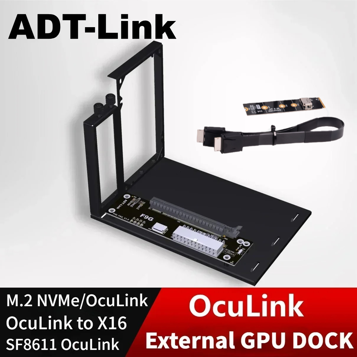 ADT PCIe 4.0 64Gbps OcuLink Ex - Oculink Egpu Dock Graphics Card review and price
