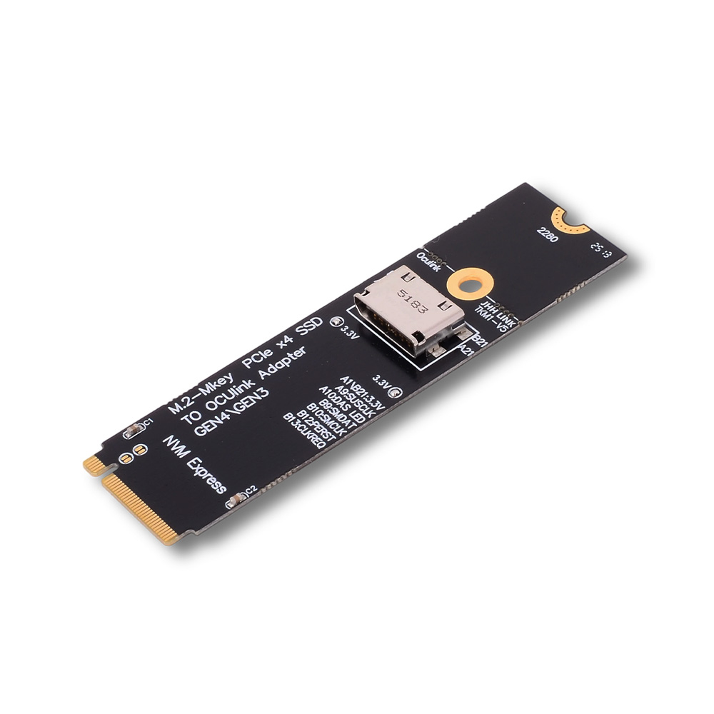ADT-Link PCIe 5.0 X4 to OCuLin - Oculink Egpu Dock Graphics Card review and price