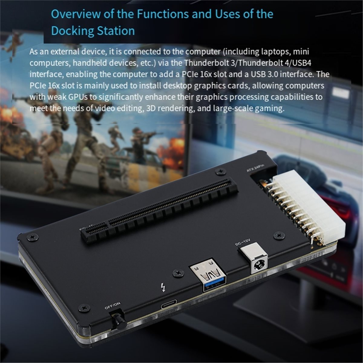 ABIU Professional External GPU - Thunderbolt 4 External Gpu Enclosure review and price
