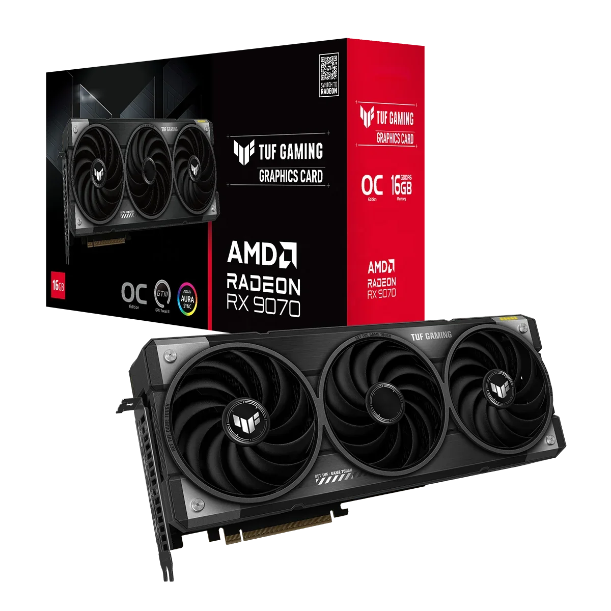 2025 TUF Gaming Radeon RX 9070 - Triple Fan Gaming Graphics Card 16Gb review and price